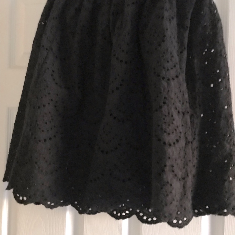 Handmade black short petticoat